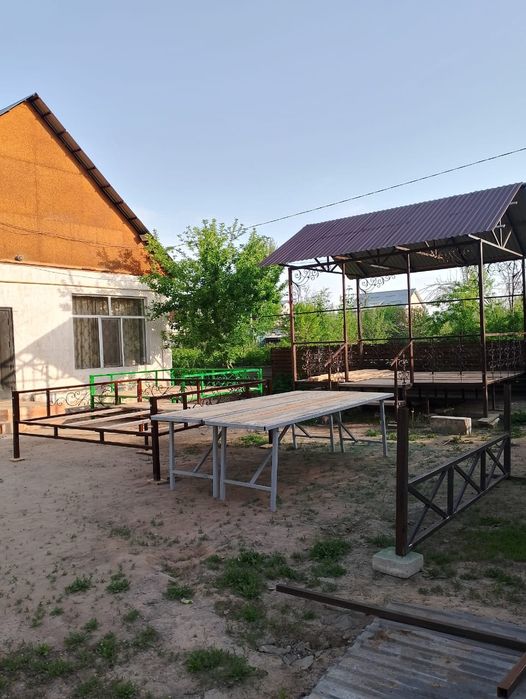 Тапчан, беседка, варота жасаймыз