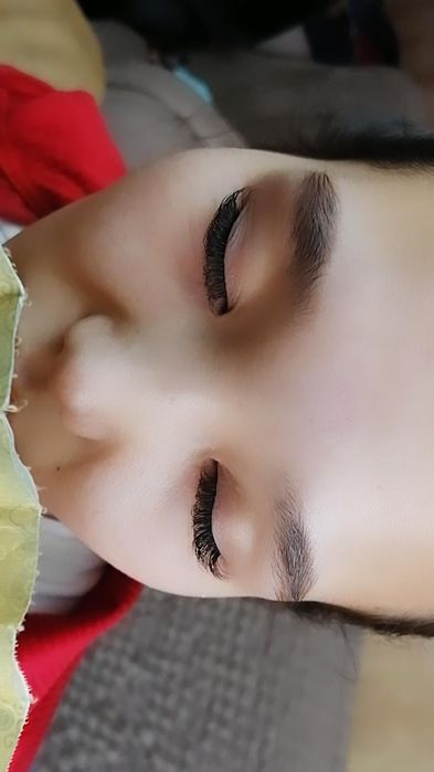 Обучение наращивание ресниц.