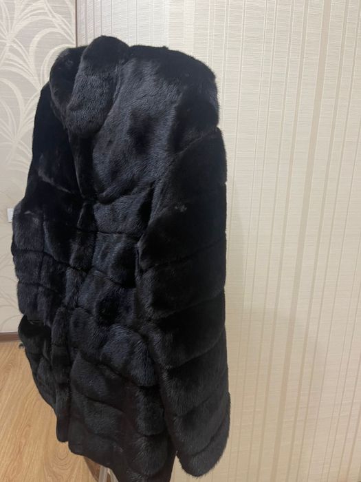 Норка автоледи черный брилиант