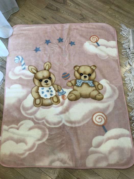 Плед детский теплый