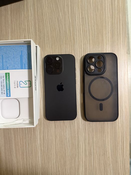 Iphone 16 Pro 256GB - Black Titanium с гаранция