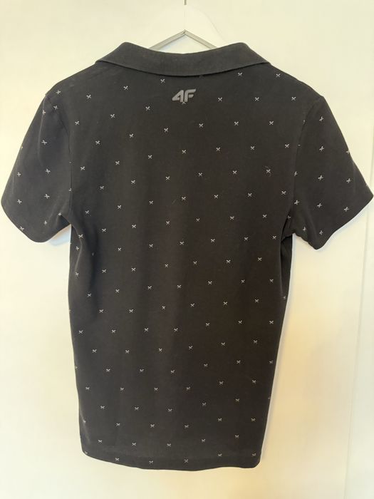 Tricou polo 4F negru
