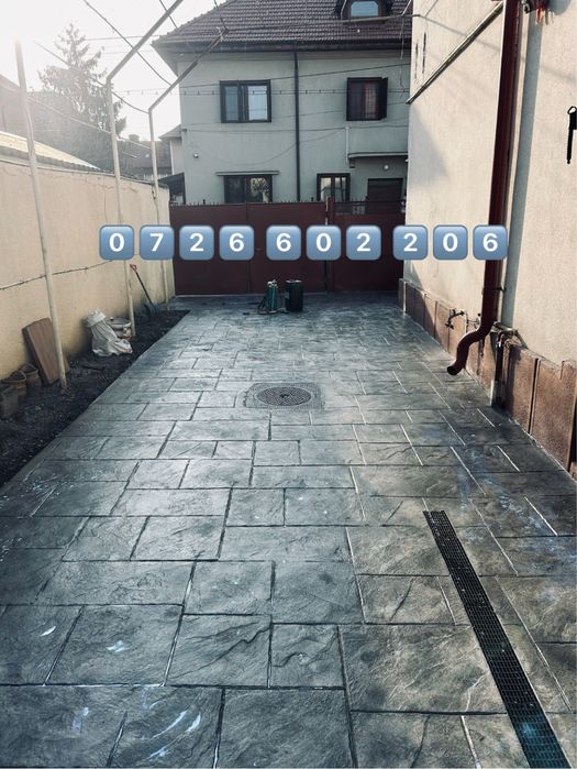 Beton Amprentat Targu Jiu/Motru/Filiasi