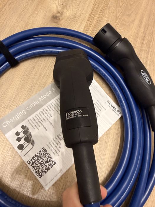 Cablu încărcare EV Type 2 Mennekes trifazic. Tesla Mercedes Dacia Bmw