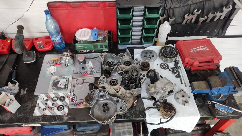 Ofer spre vânzare kawasaki kx 125 2008 refăcut coplet!
