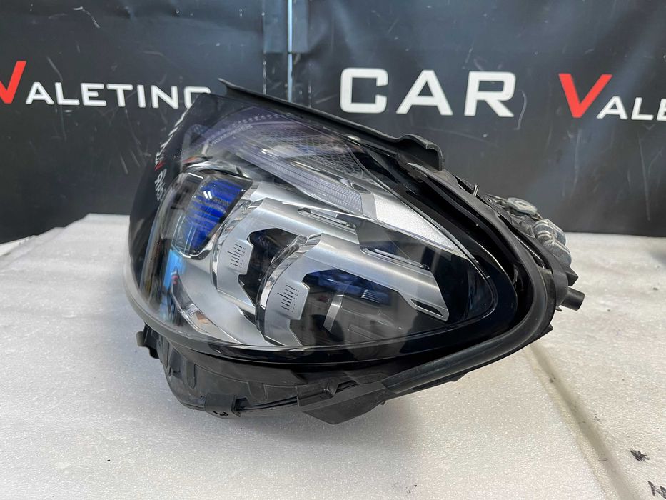 Фарове фар ляв Mercedes C W205 Facelift Face farove far Мерцедес Ц 205 Мултибийм Multibeam LED
