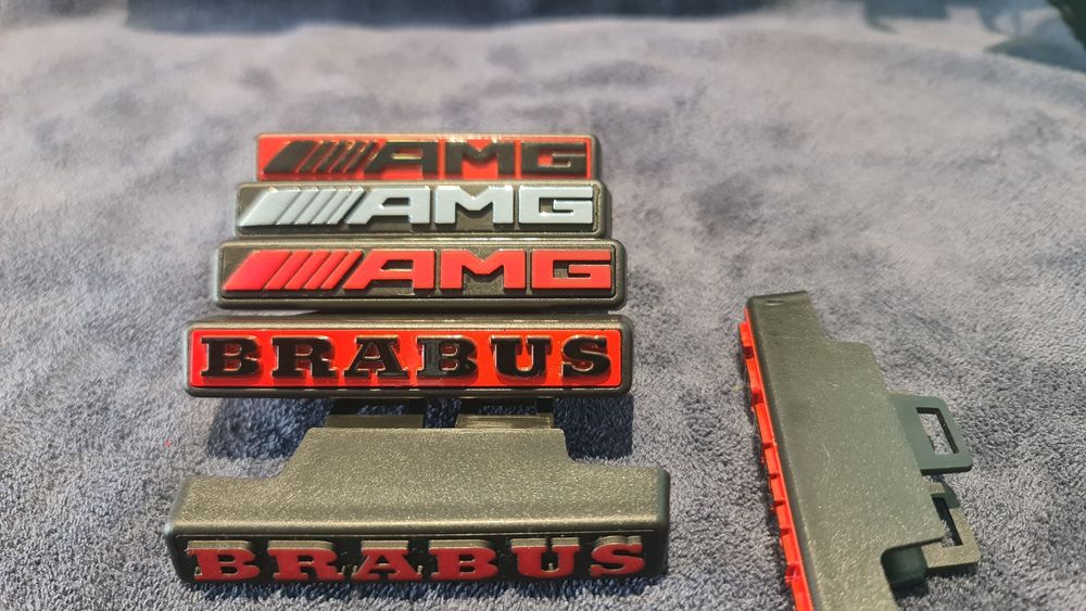 Емблема АМГ AMG Brabus  Брабус за маска решетка Panamericana