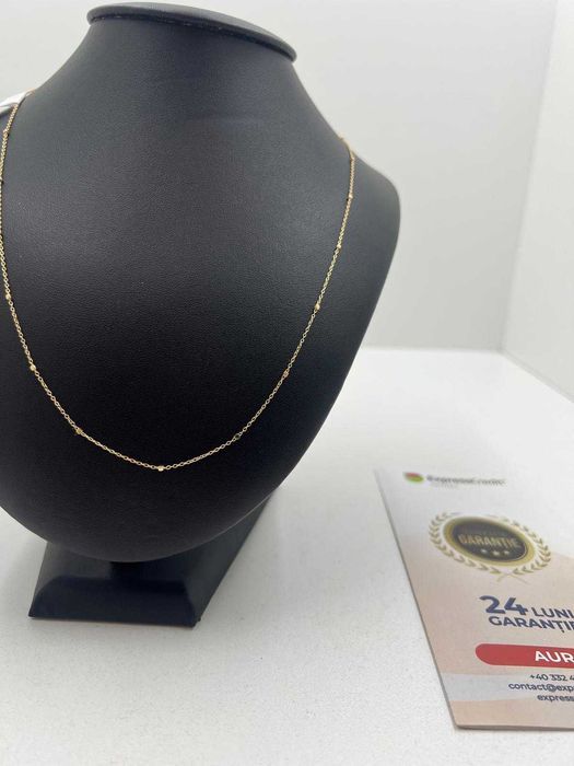 Colier Aur 14k 1.54g (Ag 25 Belvedere B.40941) Garantie 2 ani!