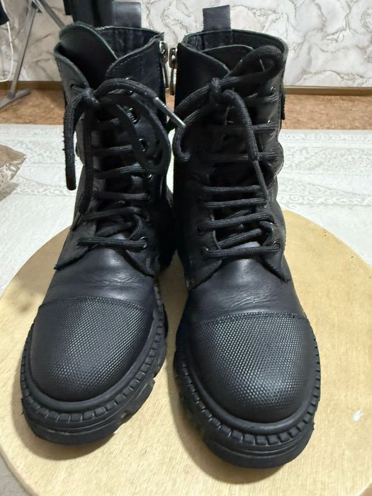 Сапоги для девочки 34р. Натуральная кожа