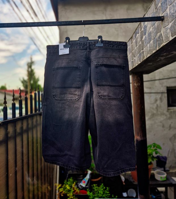 Bermude de blugi Jorts Bershka Noi