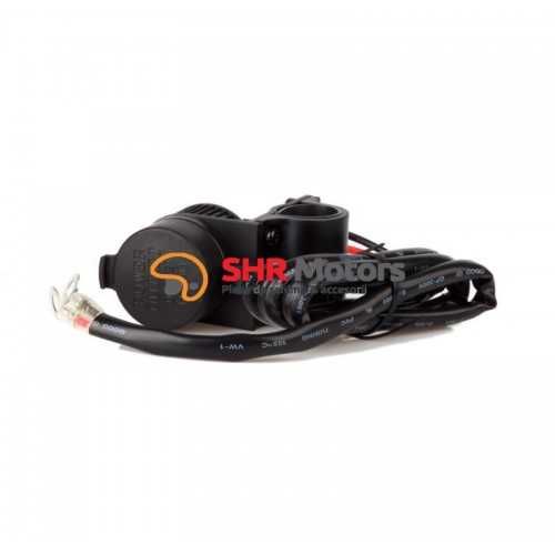 priza / Suport telefon cu incarcator usb moto