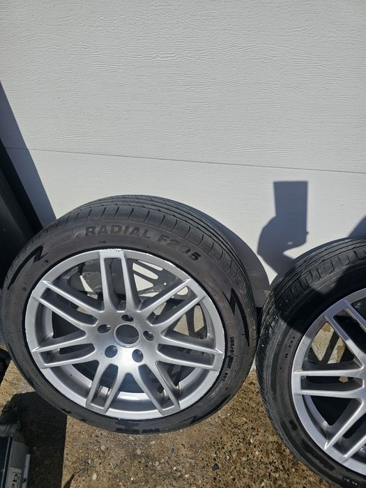 Jante aliaj R17 cu distanta prezoane 5x112