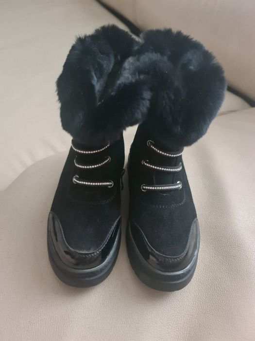 Сапоги на девочку полностью натуральные