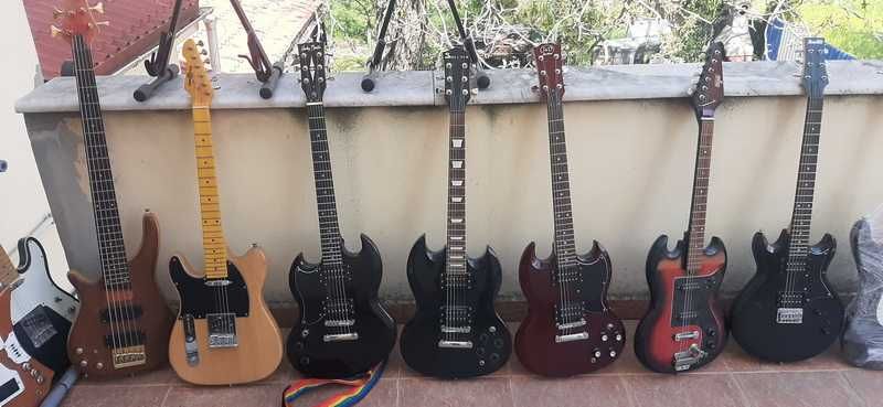 chitara electrica electroacustica clasica amplificator 10 100w