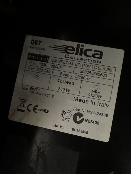 Hota verticala Elica Om Special Edition. NU necesita horn!