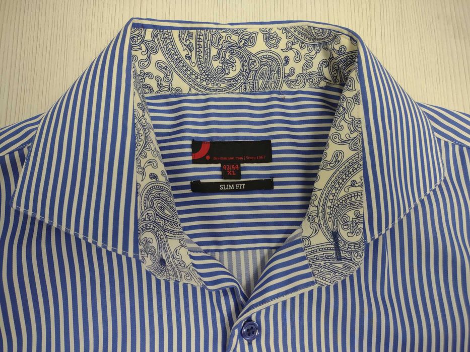 Vand CAMASA DRESSMANN  slim fit, barbati, marimea 43-44