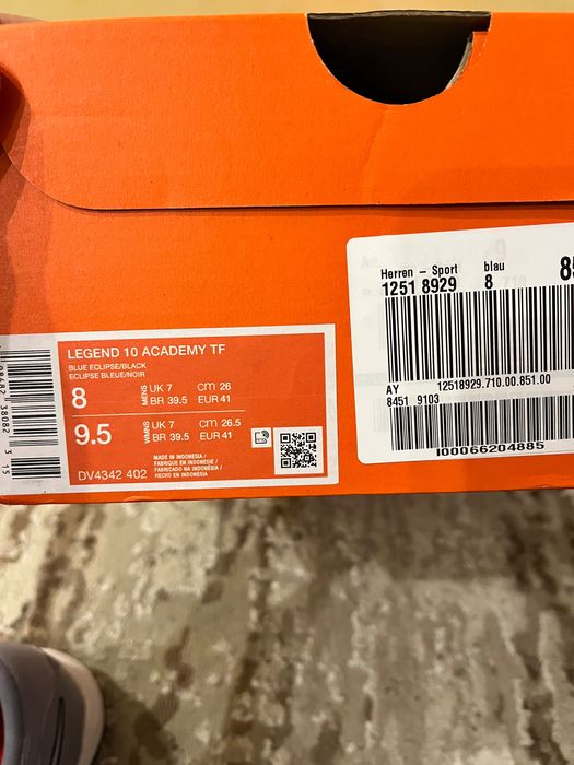 Стоножки Nike Tiempo TF