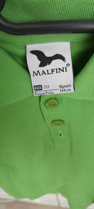 Tricou polo copii, 10 ani, nou