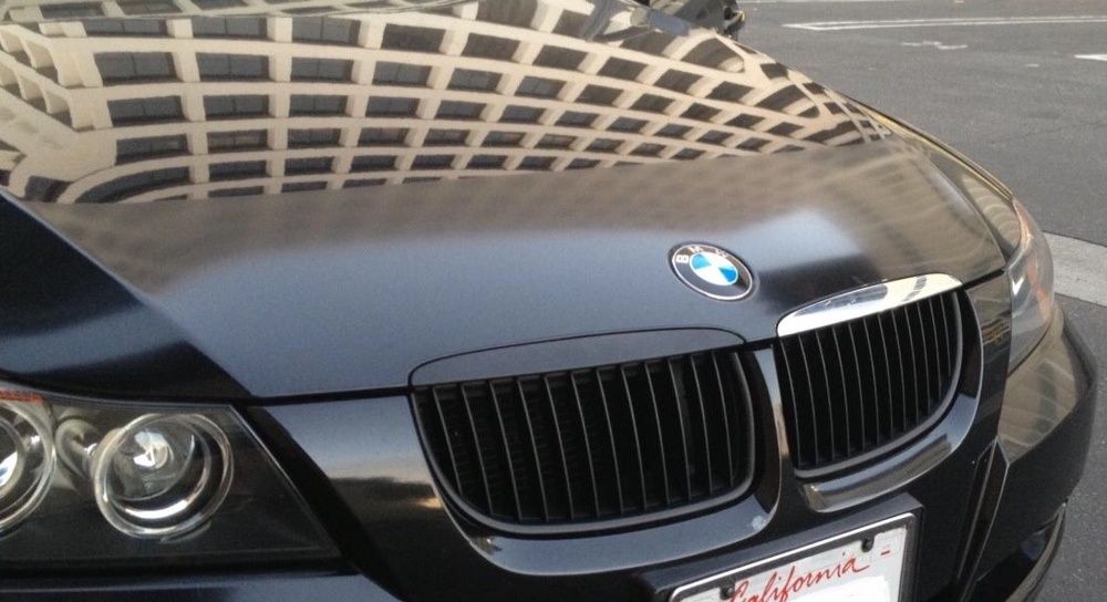 Оригинално черни бъбреци БМВ Е90 фейслифт BMW маска преди фейс решетка М3 пакет Х AC Schnitzer Hamann tuning 5X120 решетка преден капак Е90 маска ббс