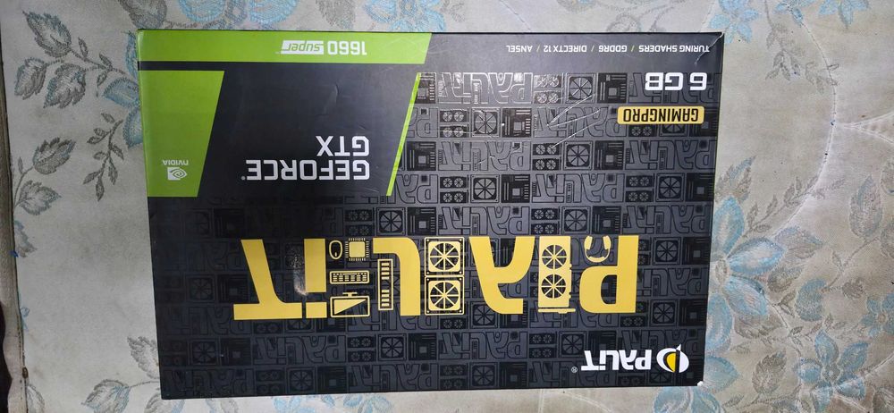 Видеокарта 1660 SUPER 6GB торг есть