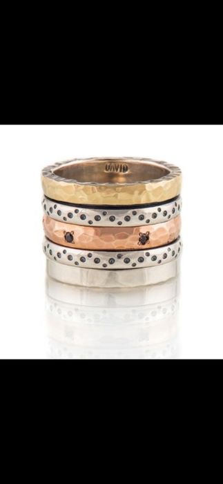 Кольцо DAVID с гранатом