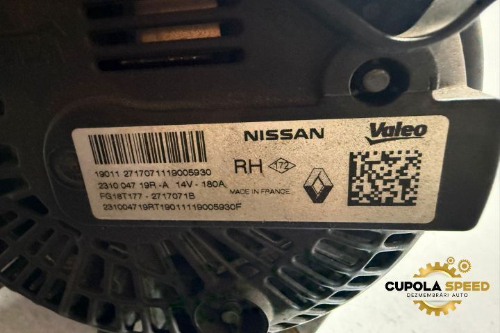 Alternator 231004719R 1.5dci K9K Dacia Duster 2 [2018 - 2022]