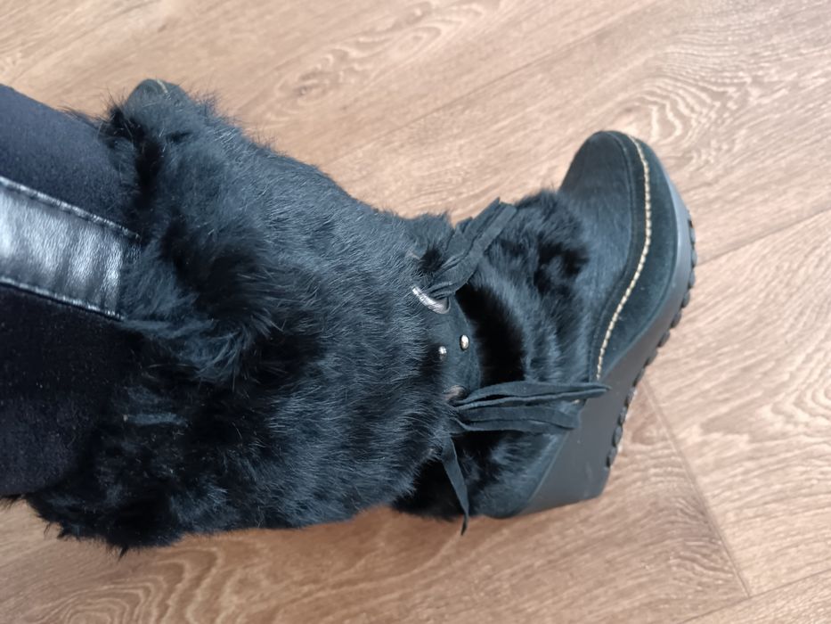 Сапоги зимние кролик