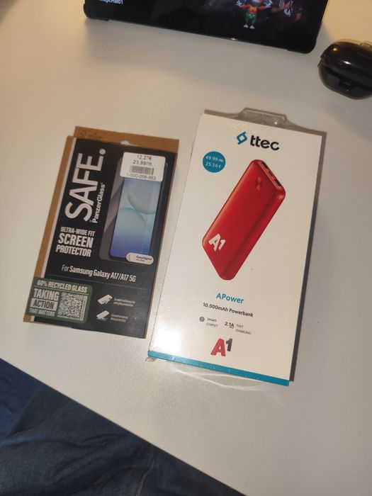 Samsung a16+power bank+протектор