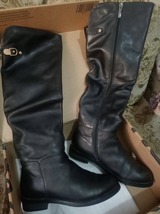 Кожаные сапоги Италия