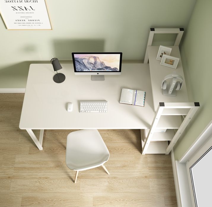 Компьютерный стол Structo White/Grey 140x60см