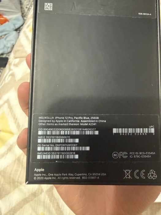 Iphone 12 Pro 256GB синий 77% АКБ