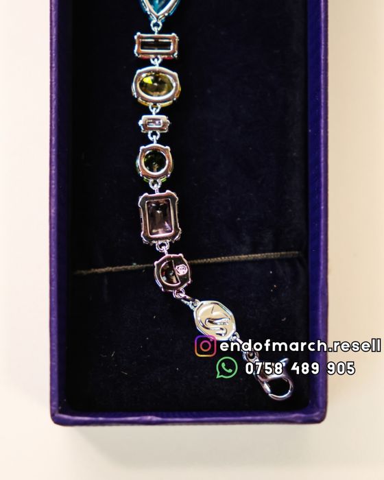 Bratara Swarovski Gema multicolour