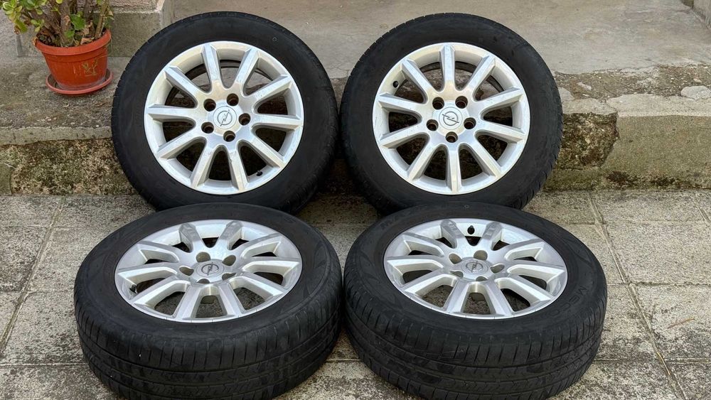 Комплект оригинални 16" джанти за Opel с летни гуми Maxxis Mecotra 3 (ME3) 205/55/16 91H (DOT 0222)