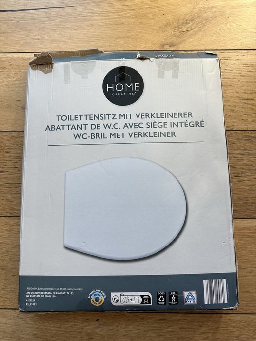 Capac WC 2 în 1 cu Reducător Copii Integrat – Home Creation