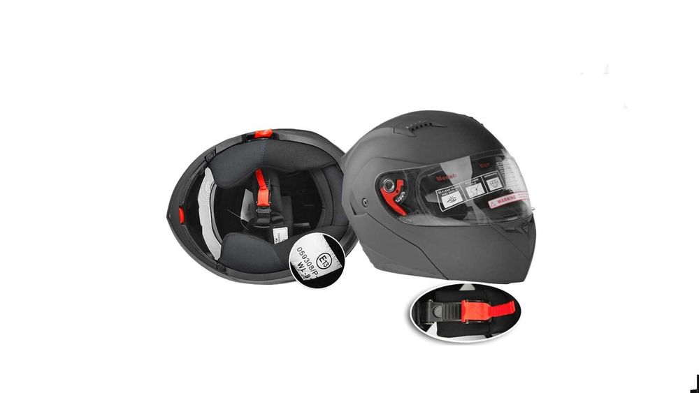 Casca Moto Scuter Atv Flip-up Cu Ochelari XL CAGULA CADOU