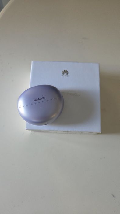 Casti audio Open-Ear Huawei FreeClip, Wireless, Bluetooth, Purple