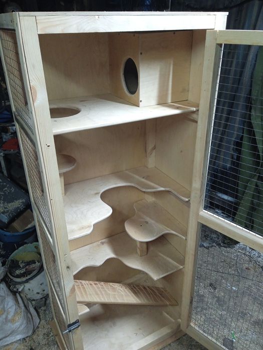 Клетки для шиншиллы