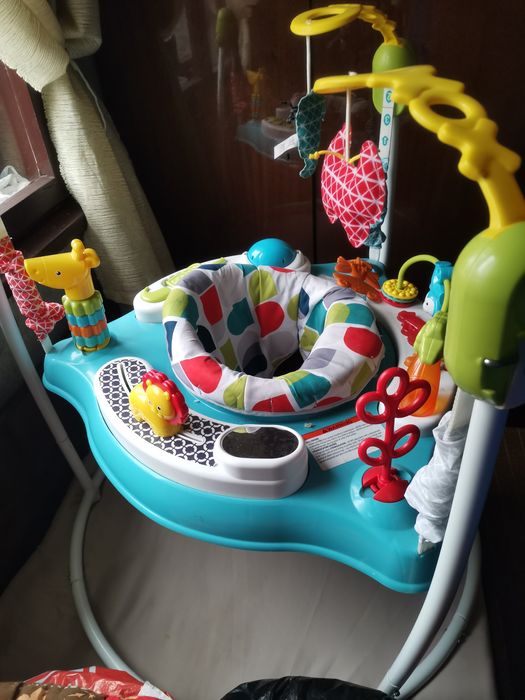 Въртележка за кошара, децко бънджи