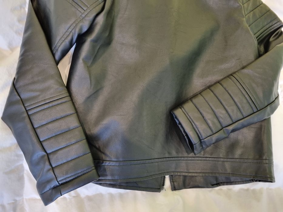 Рокерско яке от изкуствена кожа