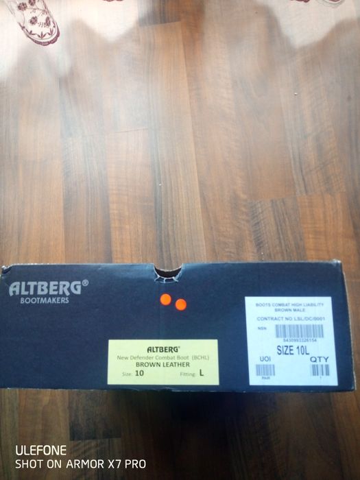 Bocanci militari de lupta ALTBERG New Defender