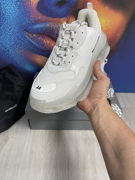 Adidasi Balenciaga Triple S piele naturala Premium Full Box
