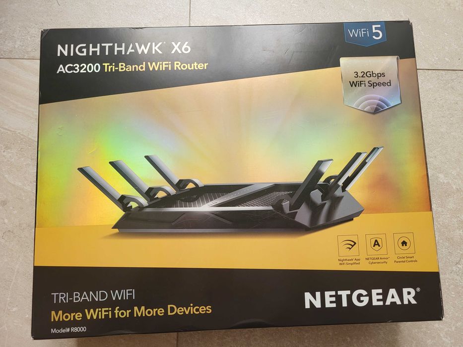 Рутер NETGEAR R8000-100UKS Nighthawk X6