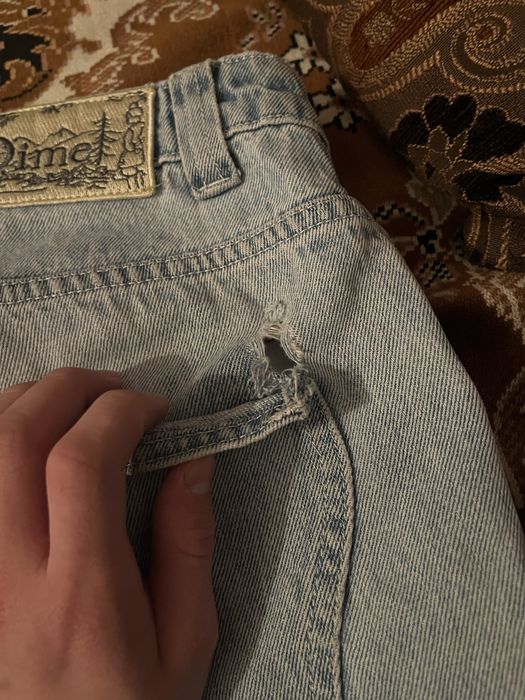 Джинсы Dime оверсайз