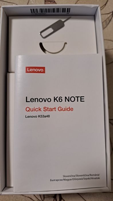 Телефон Lenovo K6 Note