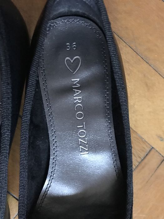 Balerini negri Marco Tozzi, nr 36, ca noi