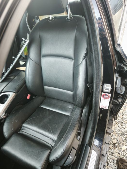 Interior scaune recaro M BMW f10 piele neagră încălzită UK stare f bun