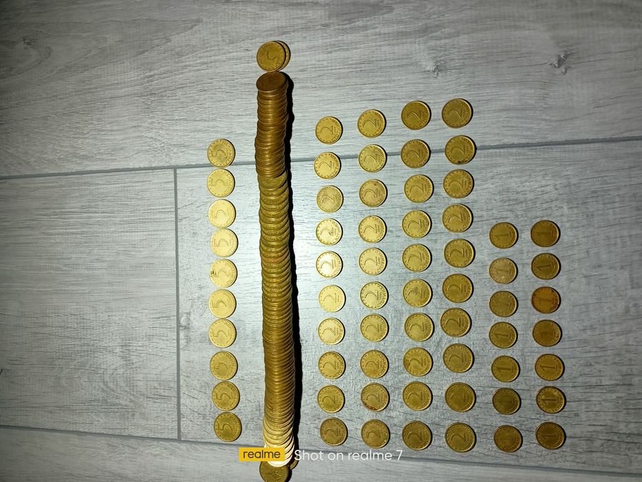 Мега лот 1 2 и 5 стотинки 1999 година