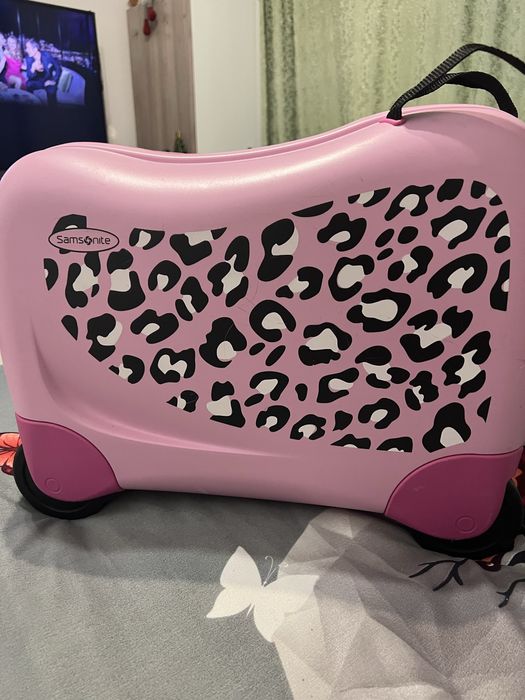 Troler Samsonite pink