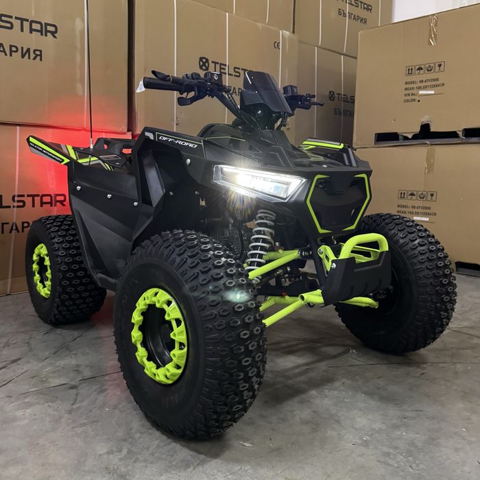 ATV TELSTAR Samurai Sport Long TS150-P Нов модел 2025 150сс с 8'' гуми