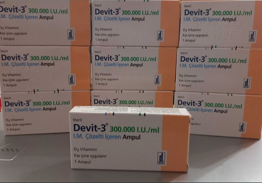 Vitamina D3 Devit-3 Ampul 300000 ml